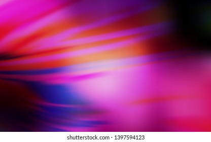 Dark Purple, Pink vector blurred shine abstract texture. Shining colored illustration in smart style. Background for designs.