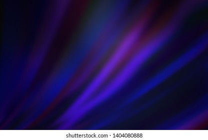 Dark Purple, Pink vector blurred bright texture. Colorful illustration in abstract style with gradient. New way of your design.