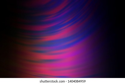 Dark Purple, Pink vector blurred shine abstract background. An elegant bright illustration with gradient. Elegant background for a brand book.