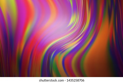 Dark Purple, Pink vector blurred and colored pattern. An elegant bright illustration with gradient. Elegant background for a brand book.