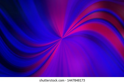 Dark Purple, Pink vector blurred shine abstract texture. Shining colored illustration in smart style. Smart design for your work.