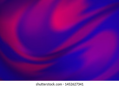 Dark Purple, Pink vector blurred and colored pattern. Modern abstract illustration with gradient. New way of your design.
