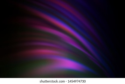 Dark Purple, Pink vector blurred shine abstract texture. Modern abstract illustration with gradient. New style design for your brand book.