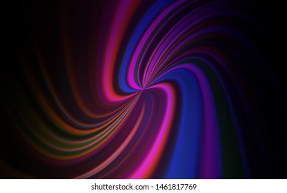 Dark Purple, Pink vector blurred bright texture. Colorful abstract illustration with gradient. Background for a cell phone.