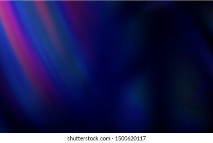 Dark Purple, Pink vector blurred pattern. Colorful illustration in abstract style with gradient. Smart design for your work.