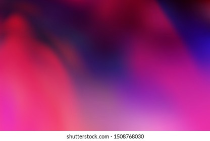 Dark Purple, Pink vector blurred and colored pattern. A completely new colored illustration in blur style. Completely new design for your business.