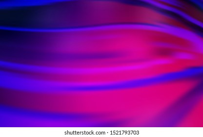 Dark Purple, Pink vector blurred template. An elegant bright illustration with gradient. New style for your business design.