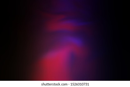 Dark Purple, Pink vector blurred shine abstract template. Abstract colorful illustration with gradient. New style for your business design.