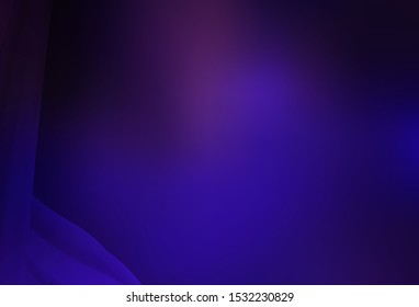 Dark Purple, Pink vector blurred shine abstract texture. New colored illustration in blur style with gradient. New way of your design.