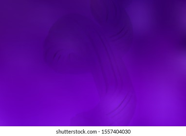 Dark Purple, Pink vector blurred shine abstract template. Shining colorful illustration in smart style. Blurred design for your web site.