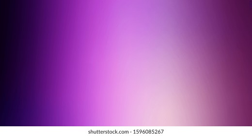 Dark Purple, Pink vector blurred template. Abstract colorful illustration with gradient. Best design for your business.