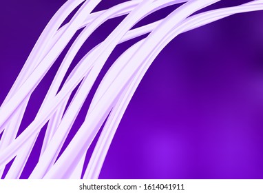 Dark Purple, Pink vector blurred shine abstract template. Creative illustration in halftone style with gradient. Smart design for your work.