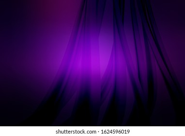 Dark Purple, Pink vector blurred background. Creative illustration in halftone style with gradient. Background for a cell phone.