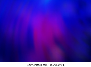 Dark Purple, Pink vector blurred and colored pattern. A completely new colored illustration in blur style. Smart design for your work.