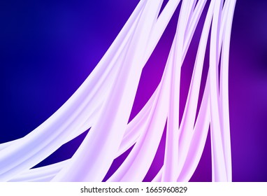 Dark Purple, Pink vector blurred pattern. Colorful abstract illustration with gradient. Blurred design for your web site.