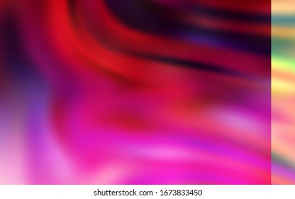 Dark Purple, Pink vector blurred pattern. An elegant bright illustration with gradient. New design for your business.