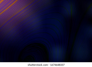 Dark Purple, Pink vector blurred background. Colorful illustration in abstract style with gradient. Background for a cell phone.