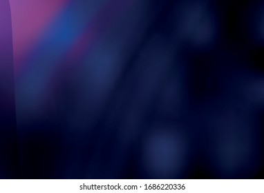 Dark Purple, Pink vector blurred shine abstract template. Colorful illustration in abstract style with gradient. Blurred design for your web site.