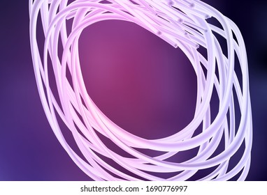 Dark Purple, Pink vector blurred background. New colored illustration in blur style with gradient. Blurred design for your web site.
