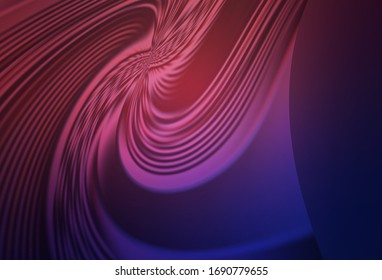 Dark Purple, Pink vector blurred shine abstract texture. New colored illustration in blur style with gradient. Background for a cell phone.
