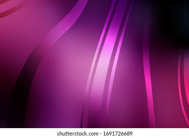 Dark Purple, Pink vector blurred bright texture. Colorful abstract illustration with gradient. The best blurred design for your business.