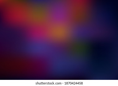 Dark Purple, Pink vector blurred shine abstract background. A completely new colored illustration in blur style. Smart design for your work.