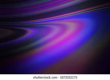 Púrpura oscuro, patrón borroso del vector rosado. Una elegante ilustración brillante con gradiente. Marco elegante para un libro de marca.