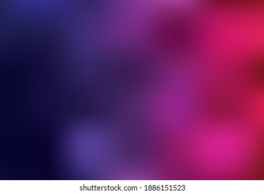 Dark Purple, Pink vector blurred bright template. Colorful illustration in abstract style with gradient. Background for a cell phone.