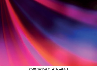 Dark Purple, Pink vector blurred and colored pattern. Shining colorful illustration in smart style. Completely new design for your business.