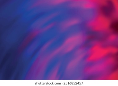 Dark Purple, Pink vector blurred template. Colorful illustration in abstract style with gradient. New way of your design.