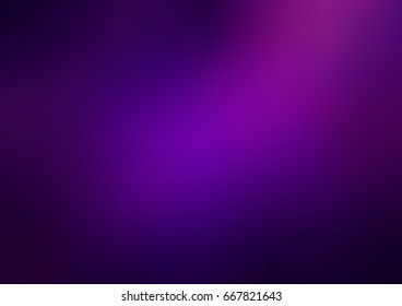 Dark Purple, Pink vector blurred background. Modern geometrical abstract illustration with gradient. A new texture for your design.