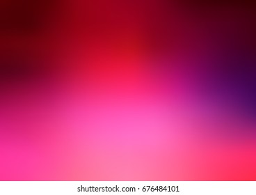 Dark Purple, Pink vector blurred and colored background. A vague abstract illustration with gradient. Brand-new design for your business.