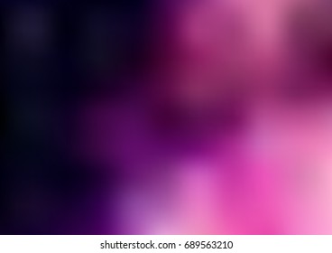 Dark Purple, Pink vector blurred pattern. Brand-new colored illustration in blurry style with gradient. The completely new template can be used for your brand book.