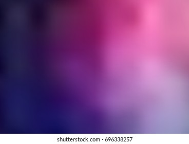 Dark Purple, Pink vector blurred and colored template. A completely new color illustration in a vague style. The elegant pattern can be used as part of a brand book.
