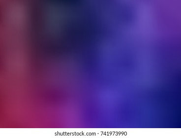 Dark Purple, Pink vector blurred shine abstract background. Colorful illustration in abstract style with gradient. The blurred design can be used for your web site.