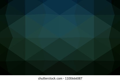Dark Purple, Pink vector blurry triangle pattern. Shining polygonal illustration, which consist of triangles. A completely new design for your business.