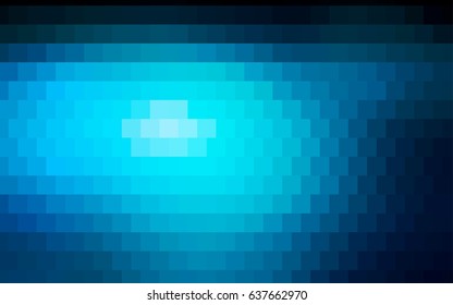 Dark Purple, Pink vector blurry rectangular background. Geometric background in square style with gradient. The pattern can be used for brand-new background.