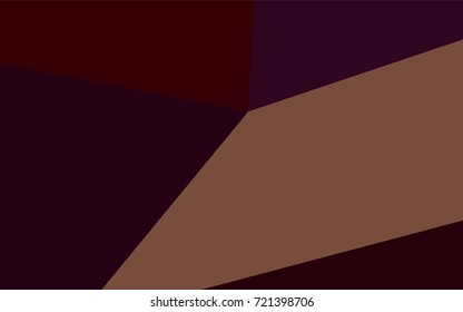 Dark Purple, Pink vector blurry triangle template. Geometric illustration in Origami style with gradient.  Triangular pattern for your business design.