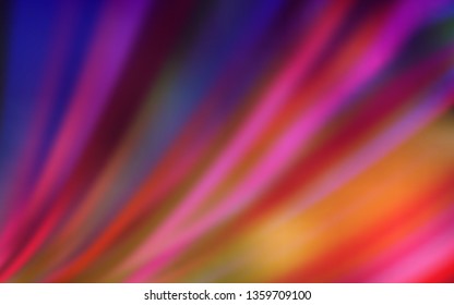 Dark Purple, Pink vector colorful blur background. A completely new colored illustration in blur style. New way of your design.