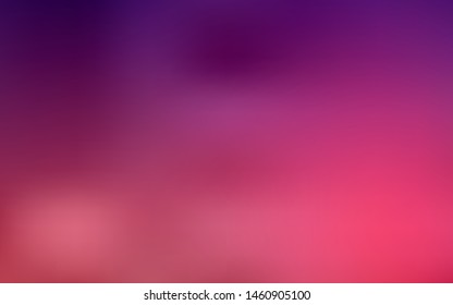 Dark Purple, Pink vector colorful blur backdrop. Glitter abstract illustration with gradient design. Elegant background for a brand book.