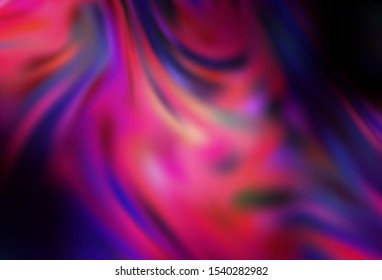 Dark Purple, Pink vector colorful blur backdrop. Abstract colorful illustration with gradient. Blurred design for your web site.