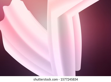 Dark Purple, Pink vector colorful abstract background. New colored illustration in blur style with gradient. The best blurred design for your business.