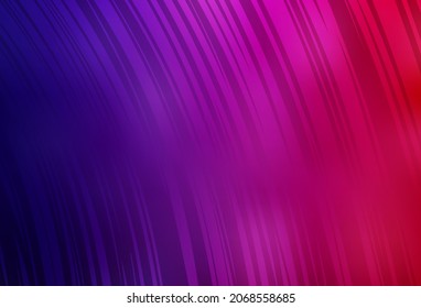 Dark Purple, Pink vector colorful blur backdrop. Shining colorful illustration in smart style. The best blurred design for your business.