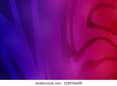 Púrpura oscuro, fondo abstracto colorido vector rosa. Ilustración colorida brillante de estilo inteligente. Diseño borroso para su sitio web.