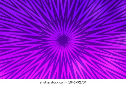 Dark Purple, Pink vector cover with stright stripes. Modern geometrical abstract illustration with staves. Pattern for your busines websites.