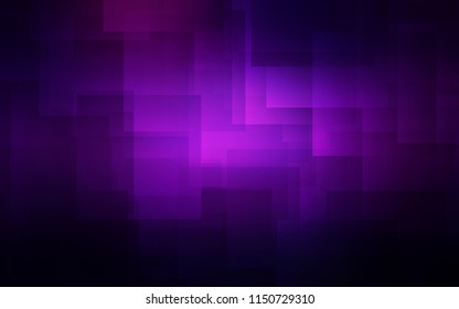 Dark Purple, Pink vector cover with stright stripes. Decorative shining illustration with lines on abstract template. Template for your beautiful backgrounds.