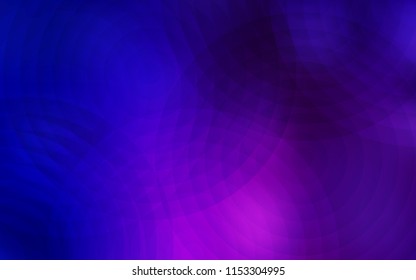 Dark Purple, Pink vector cover with spots. Beautiful colored illustration with blurred circles in nature style. New design for ad, poster, banner of your website.