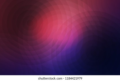 Dark Purple, Pink vector cover with spots. Abstract illustration with colored bubbles in nature style. New design for ad, poster, banner of your website.