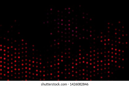 Dark Purple, Pink vector cover with spots. Modern abstract illustration with colorful water drops. Pattern for ads, booklets.