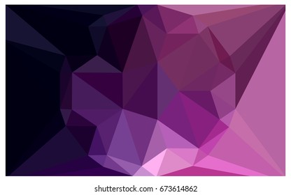 Dark Purple, Pink vector diamond Pattern. Geometric Gemstone sample. Repeating template with a gem in center. Jewelry gems texture for your design. Pattern can be used for background.